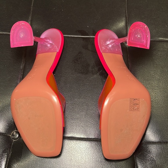 Amina Muaddi Lupita PVC Heel - Picture 3 of 3